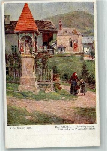 1919 sign. Simony, Stefan Das Bildstöckl Wiener Volkskunst