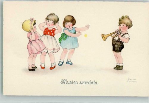 Musica scordata Kinder Trompete HWB Alabaster Serie 3707