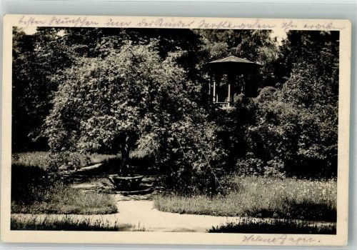 Bad Hall 1915 Partie im Kurpark