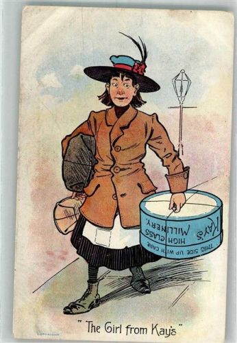 1906 Ein Mädchen von Kay`s Giddyjest Series