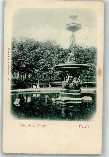 Calais Denkmal Brunnen Parc de St. Pierre