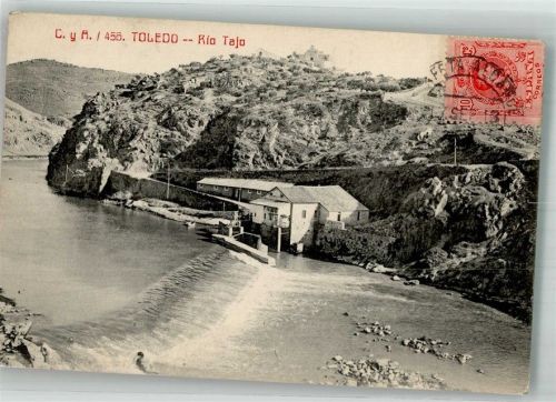 Toledo 1913 Rio Tajo Marke bildseitig