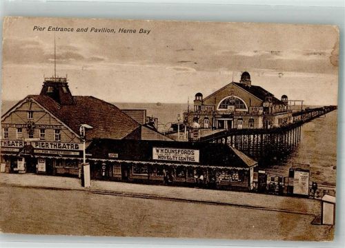 Herne Bay Hafen Pier Entrance and Pavillon