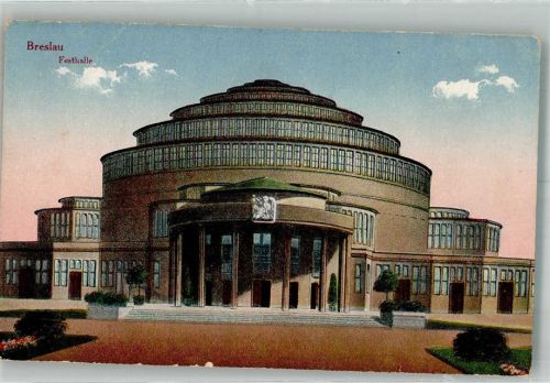 Breslau 1920 Festhalle