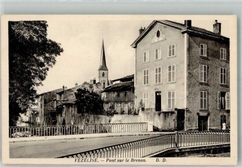 Vezelise Kirche Pont sur le Brenon