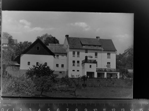 59846 W5768 Langscheid , Sorpesee GLASNEGATIV