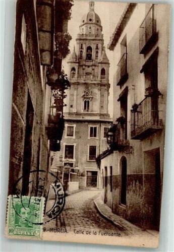 Murcia Gasse Calle de la Fuensanta Marke bildseitig