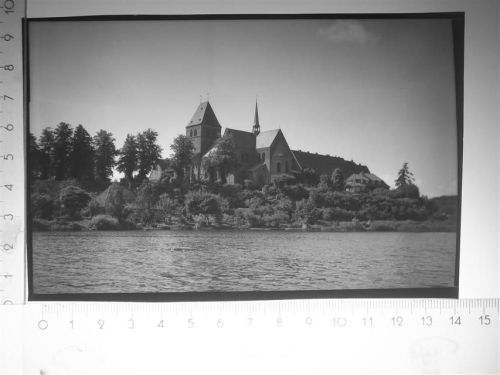 23909 W2418 Ratzeburg SW-Dia (Kunststoff) KEINE AK Kirche