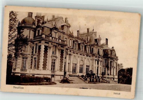 Neuflize 1917 Schloss Feldpost WK I Württ.Inf.Regt. 476 Inf- Pion.Komp.