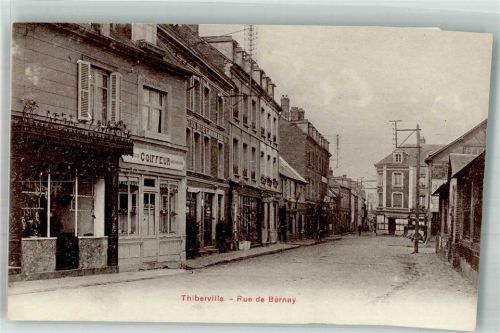 Thiberville Rue de Bermay Geschäft Frisör