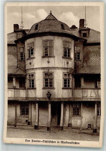 Markneukirchen Paulus-Schlößchen Heimatschutz-Postkarte
