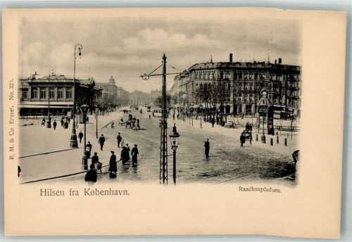 Kopenhagen Rathausplatz
