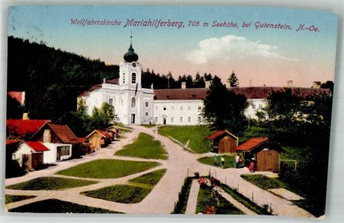 Gutenstein 1924 Wallfahrts- Kirche Mariahilferberg