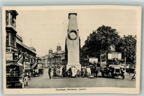 London 1925 Omnibus Auto Denkmal Cenotaph Whitehall