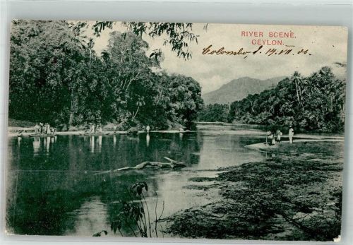 Colombo 1906 Fluss-Szene