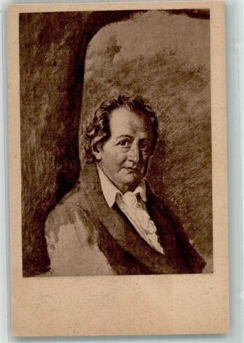 Weimar sign. Egloffstein, Julie Portrait des Dichters im Goethe-Nationalmuseum