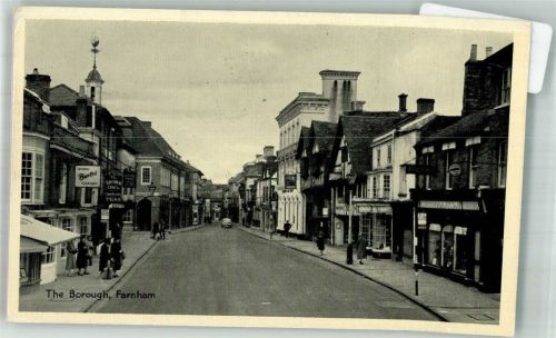 London 1952 The Borough Fanham Alliierte Zensurstelle 156