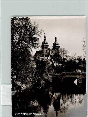 Donaueschingen Brücke über die Brigach Pont sur la Brigach