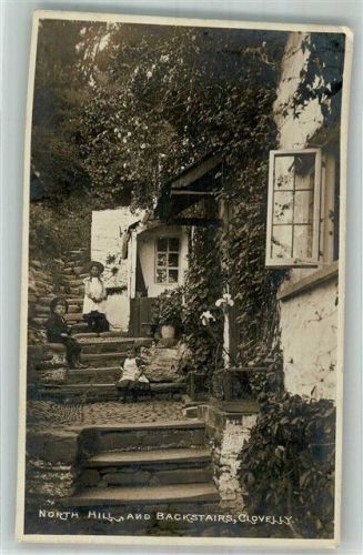 Clovelly North Hill Backsteirs Gasse