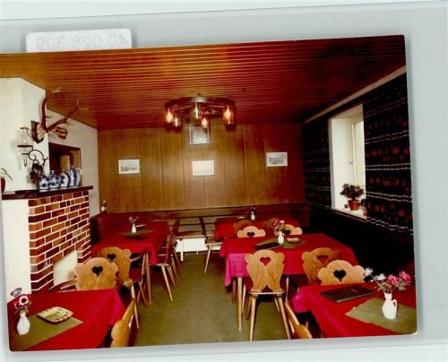 Zollhaus Restaurant Pension Café Erica Innenaufnahme