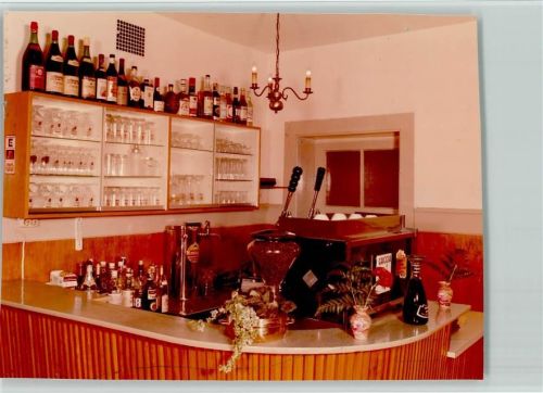 78048 W7730 Villingen-Schwenningen FOTO KEINE AK Hotel Schwedenkönig Innenaufnahme Bar