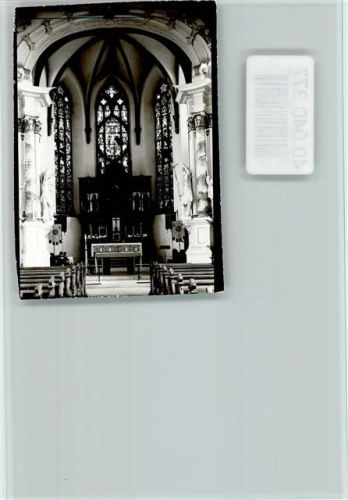 Kenzingen Kirche Innenaufnahme