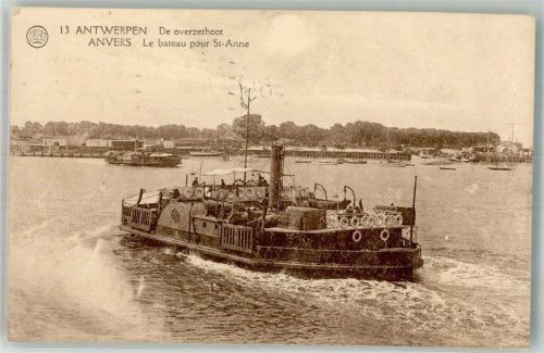 Antwerpen 1925 Fähre