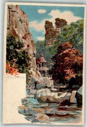 Thale 1902 Bodetor Angeln
