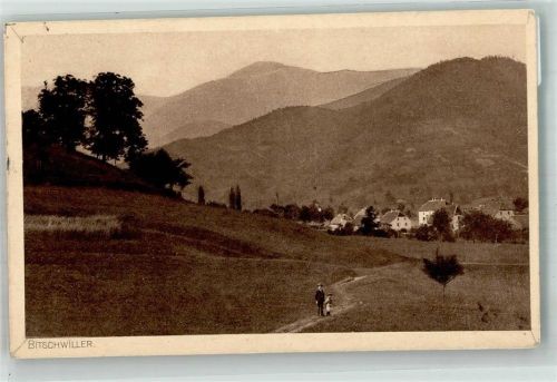 Bitschwiller-les-Thann 1911 Bitschweiler Kreis Tann