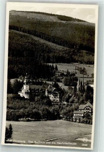 Bad Flinsberg 1933 Hotel Kurhaus Heufuderbaude