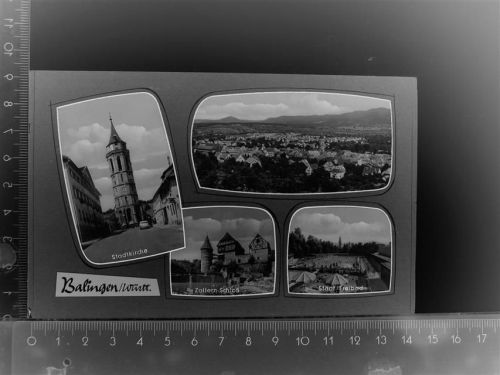 Balingen Mehrfachbildkarte