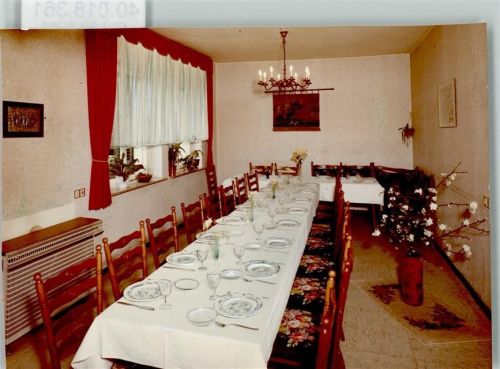 Freckenhorst Reiterhof Haus Brinkmann Innenaufnahme Speiseraum