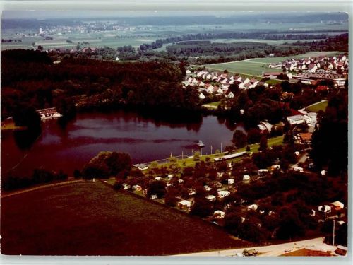 Buxheim Luftaufnahme Camping am See