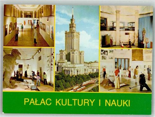 Warschau Kulturpalast nauki