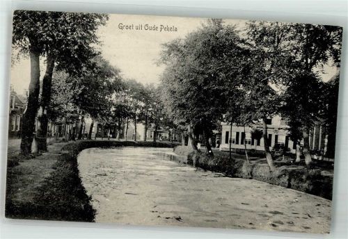 Winschoten 1909 Oude Pekela Ort lt. Stempel