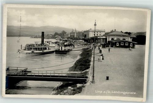 Linz 1933 Landungsplatz