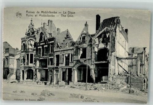 Middelkerke Trümmer La Digue