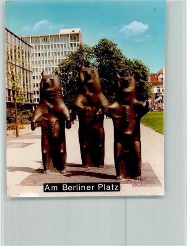 Oldenburg am Berliner-Platz Bären-Denkmal