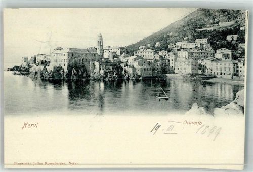 Genova 1899 Nervi Oratorio