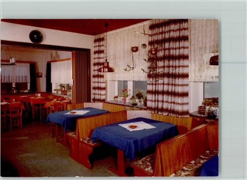Langeneß Gasthaus Hillingenberg Innenaufnahme Gastraum