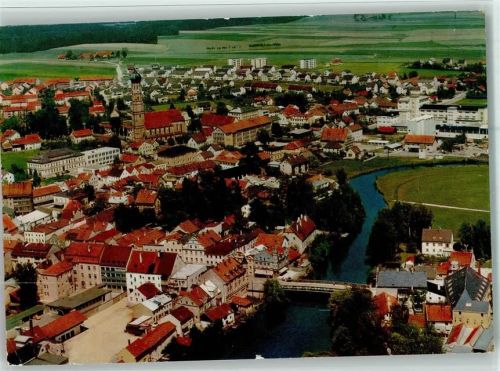 Vilsbiburg Luftaufnahme Teilansicht