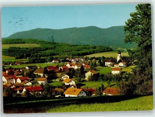 Grafenwiesen Ortsansicht mit Hohenbogen