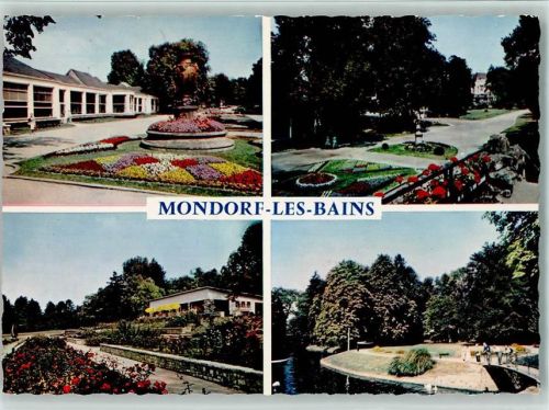 Mondorf-les-Bains Vier Parkansichten