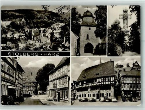 Stolberg Ortsansicht Rittertor Josephshöhe Neustadtstraße Rathaus