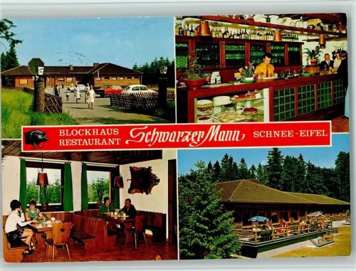 Prüm Restaurant Schwarzer Mann Schnee-Eifel AKU2