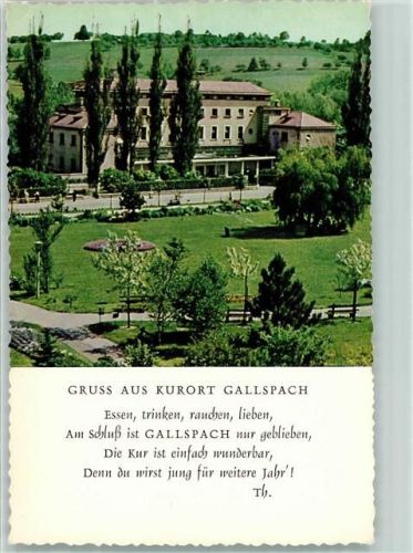 Gallspach Institut Zeileis mit Kurpark