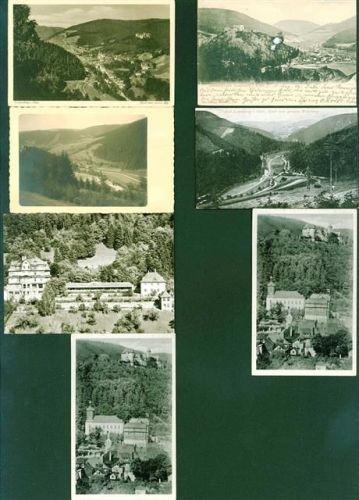Leutenberg Lot mit 7 AK, 1903-1930 sehr wenige danach; überwiegend gute Erhaltung, größtenteils gelaufen