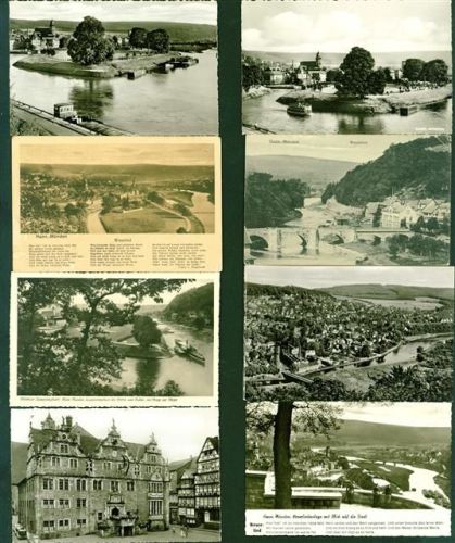 34346 W3510 Hann. Münden Kleinposten bis 20 Lot mit 19 AK, ca. 1917-1967: überwiegend gute Erhaltung, wenige gelaufen