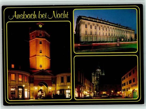Ansbach Nachtaufnahmen