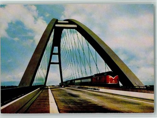 Fehmarn Fehmarnsundbrücke Eisenbahn